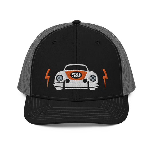 MOTOICONIC Embroidered Vintage Porsche 356 Trucker Cap