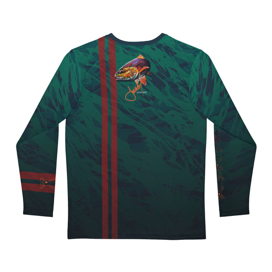 Redfish Men's Long Sleeve Shirt (AOP)