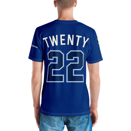Silver Rays Men's t-shirt - Twenty22 - Blue