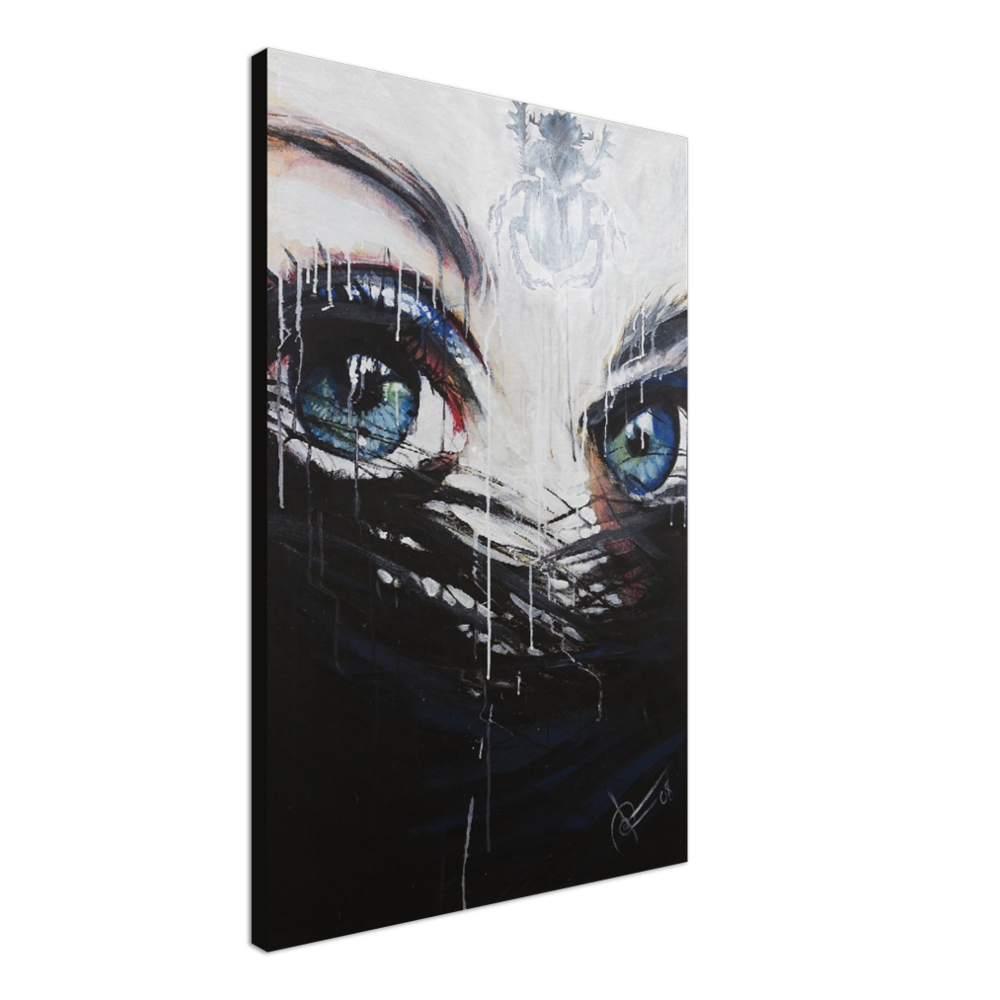 "concealer" 24" x 36" Print on Canvas