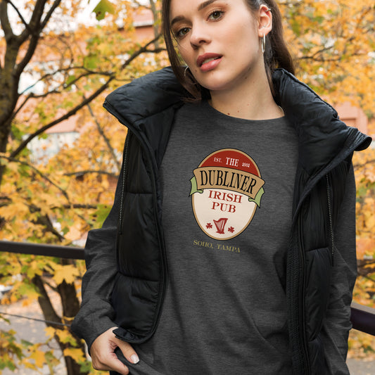 The Dubliner Irish Pub - Classic Logo - Unisex Long Sleeve Tee