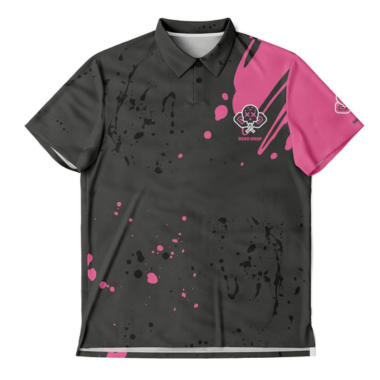 Dead Drop Polo - Grey Splatter