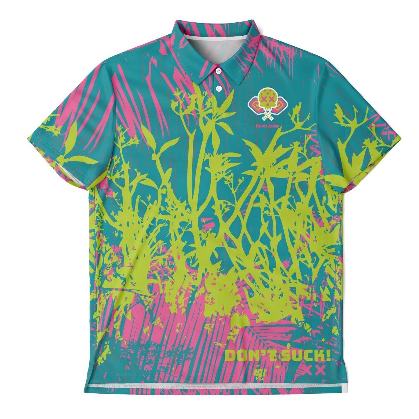 Dead Drop Men's Polo Shirt - Tropical