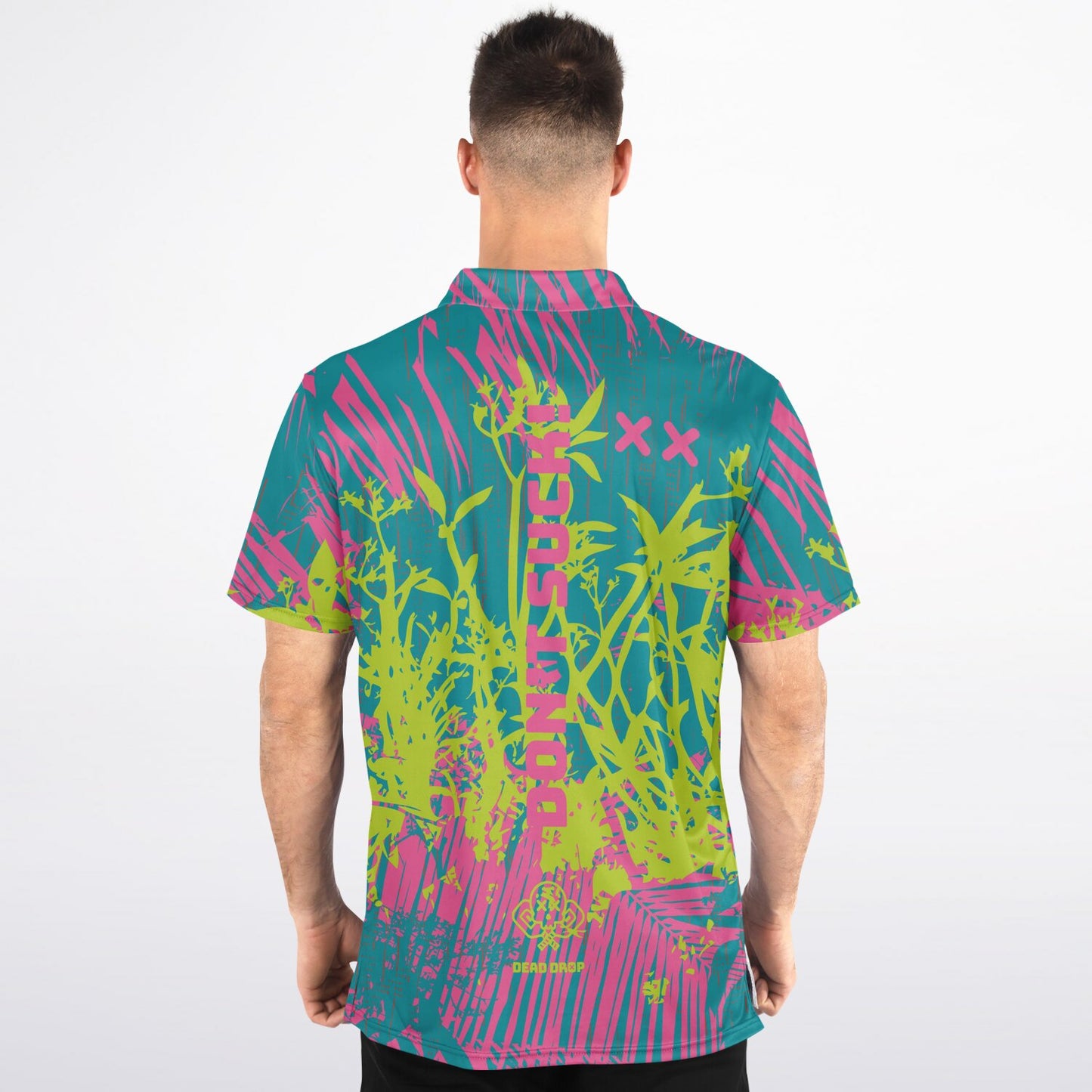 Dead Drop Men's Polo Shirt - Tropical