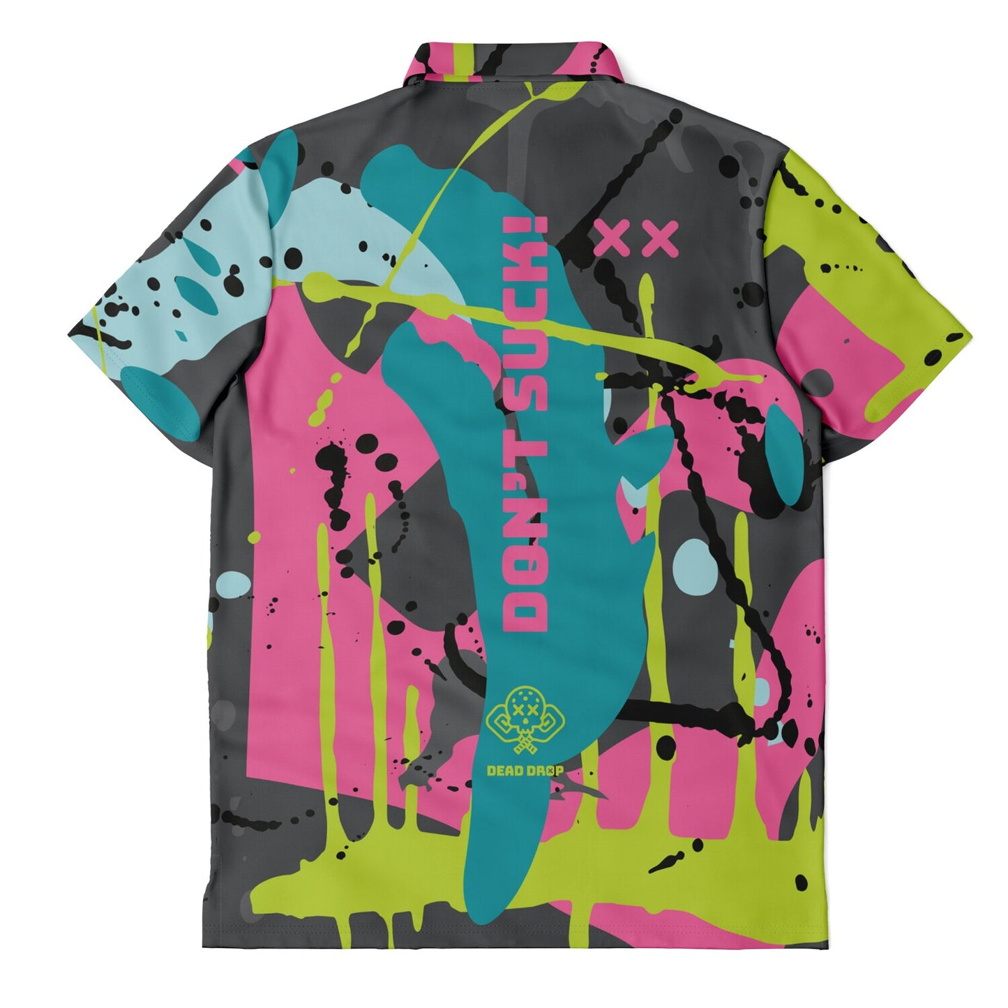 Dead Drop Men's Polo Shirt - Splatters