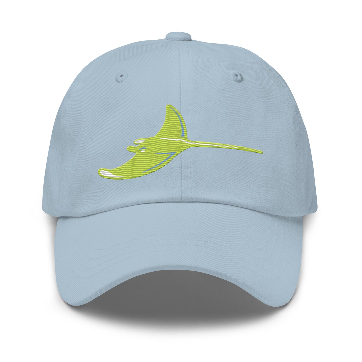 Silver Rays - Bright Yellow Ray Dad hat