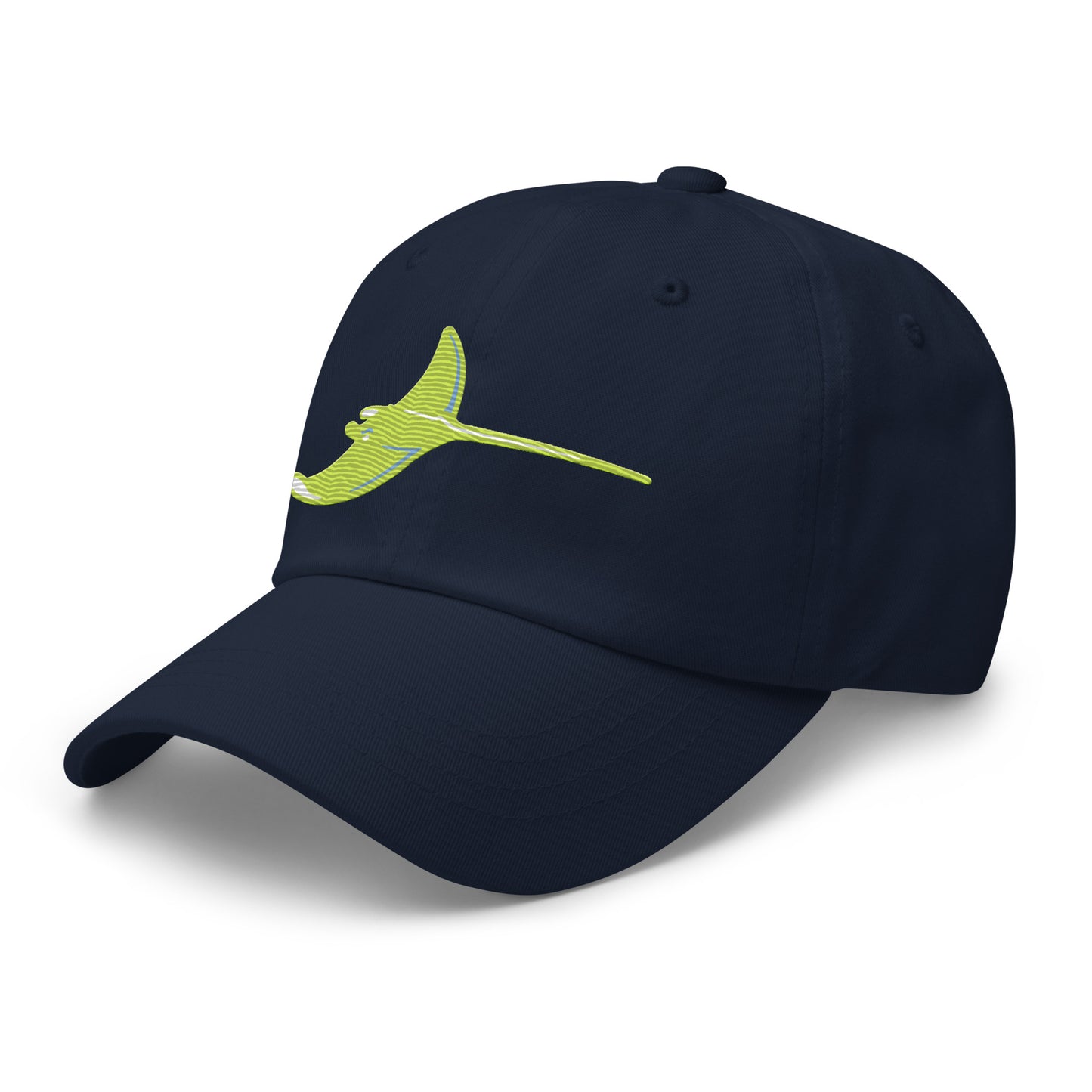 Silver Rays - Bright Yellow Ray Dad hat