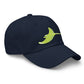 Silver Rays - Bright Yellow Ray Dad hat
