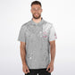 Dead Drop Men's - Light Grey-White Splatter Polo Shirt