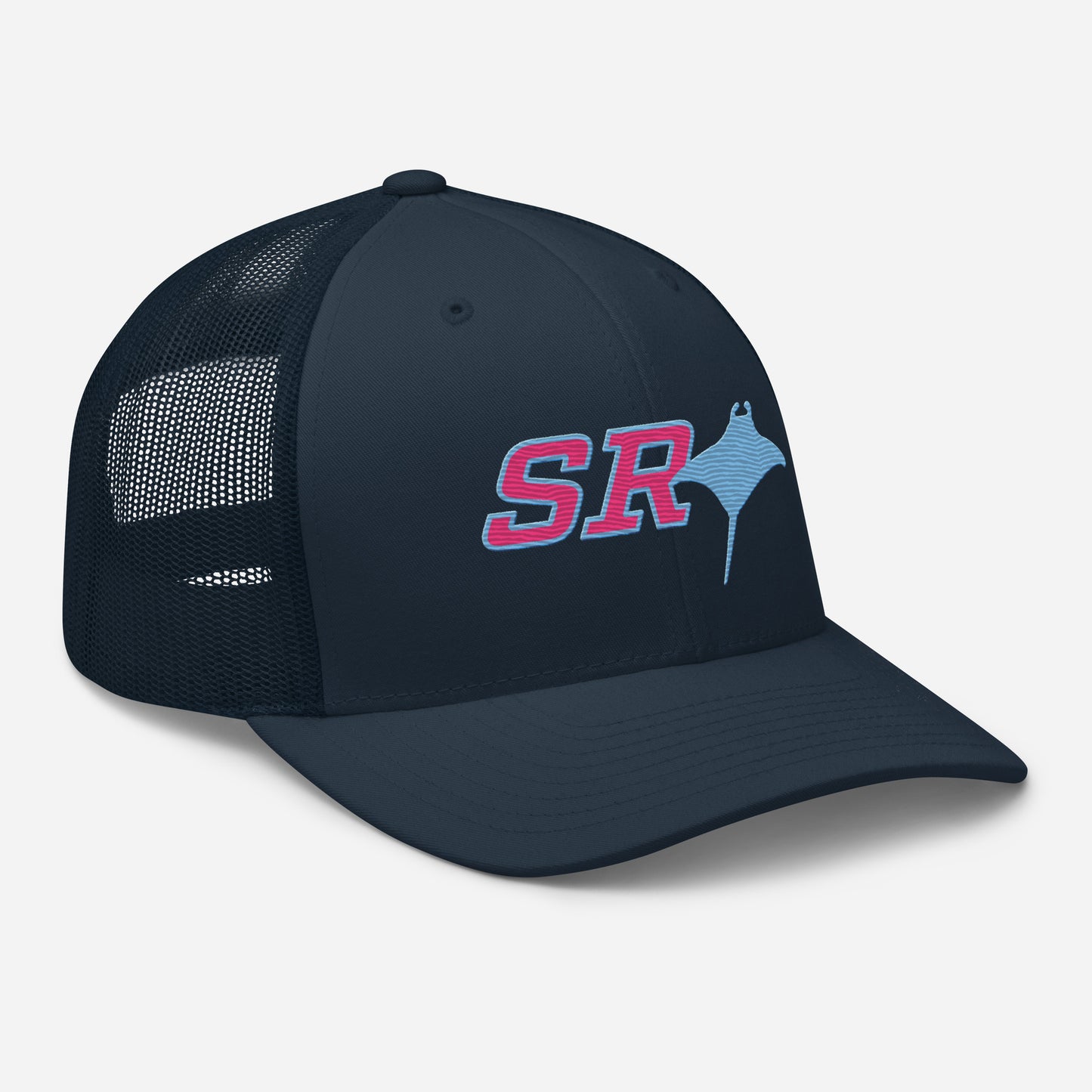 Siver Rays SR Ray Trucker Cap - Pink/Columbia Blue