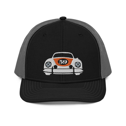 MOTOICONIC Embroidered Vintage Porsche 356 Trucker Cap
