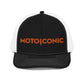 MOTOICONIC Embroidered Lightning Logo Trucker Cap