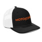 MOTOICONIC Embroidered Lightning Logo Trucker Cap