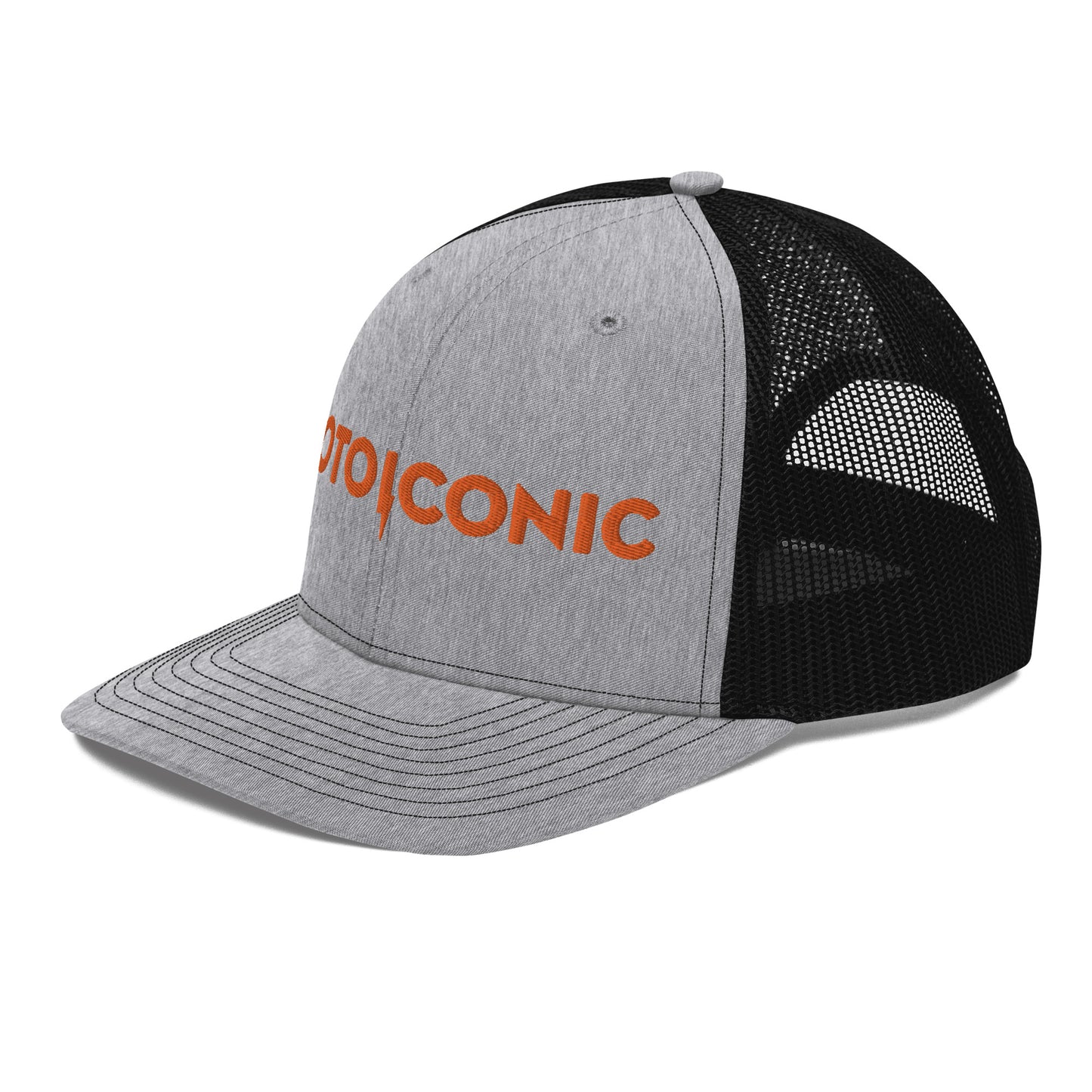 MOTOICONIC Embroidered Lightning Logo Trucker Cap
