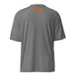 Fresh Bait Fishing Co. Blue & Orange Logo performance crew neck t-shirt