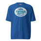 Fresh Bait Fishing Co. Logo T - Blue & White performance crew neck t-shirt
