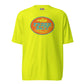 Fresh Bait Fishing Co. Blue & Orange Logo performance crew neck t-shirt