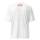 Fresh Bait Fishing Co. Blue & Orange Logo performance crew neck t-shirt