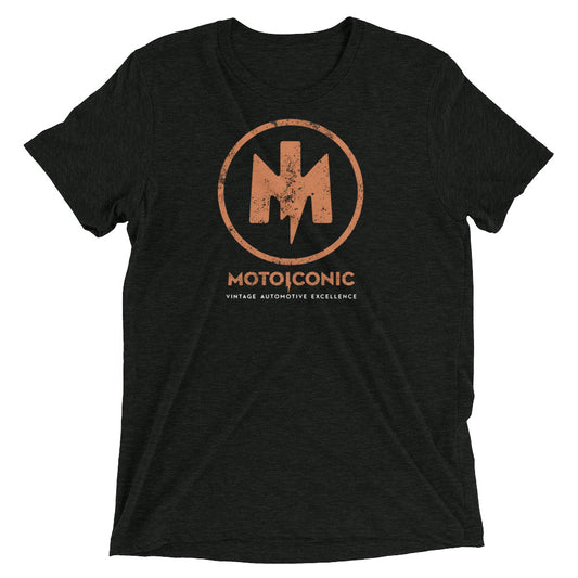 MOTOICONIC logo icon super soft tri-blend t-shirt