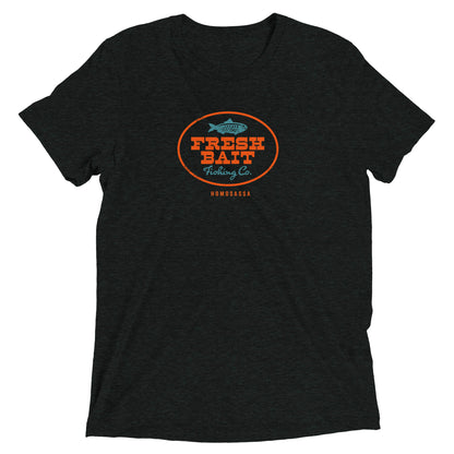 Fresh Bait Fishing Co. Homosassa Local -  ultra soft tri-blend T-shirt