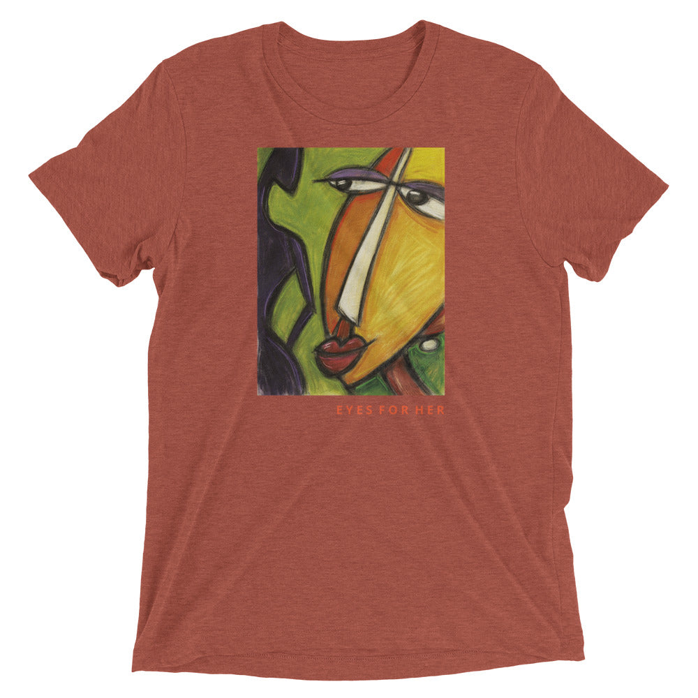 Eyes for Her Super Soft Tri-Blend Short sleeve t-shirt