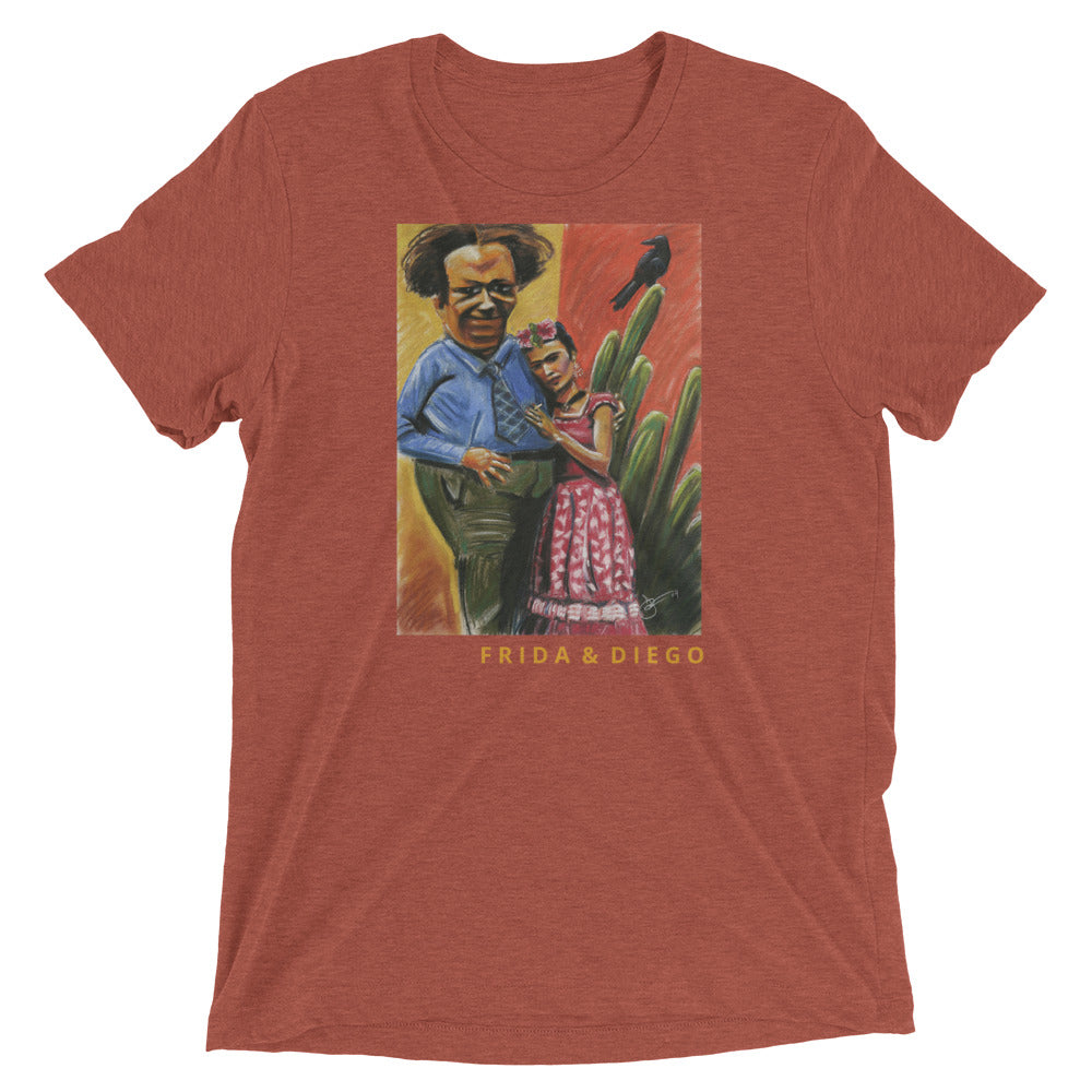 Frida y Diego Super Soft tri-blend t-shirt