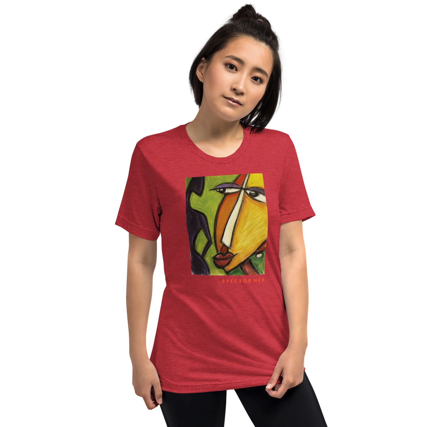 Eyes for Her Super Soft Tri-Blend Short sleeve t-shirt