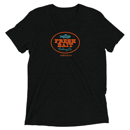 Fresh Bait Fishing Co. Homosassa Local -  ultra soft tri-blend T-shirt
