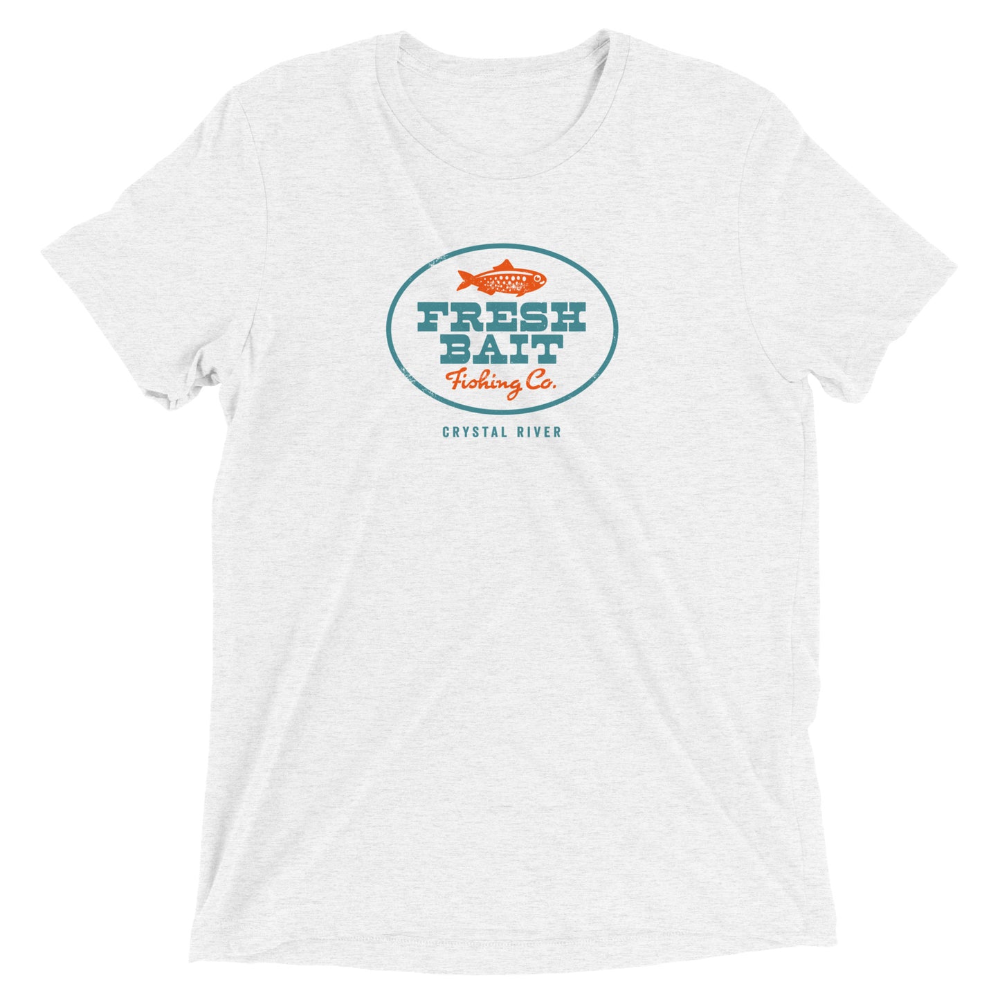 Fresh Bait Fishing Co. Locals - Crystal River ultra soft tri-blend T-shirt