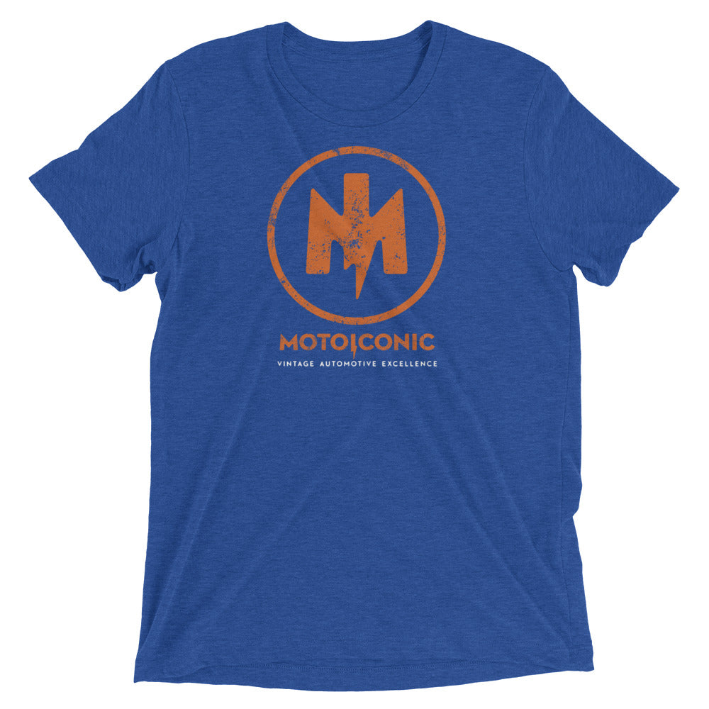 MOTOICONIC logo icon super soft tri-blend t-shirt