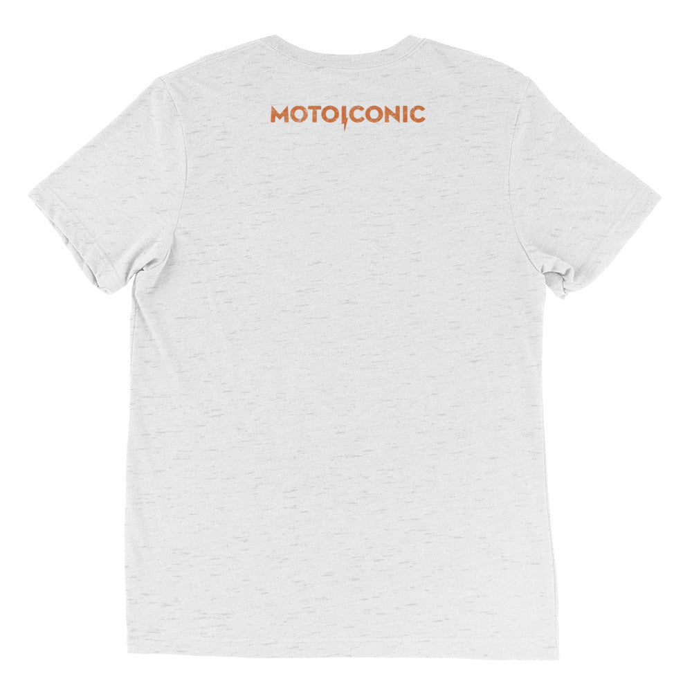 MOTOICONIC logo icon super soft tri-blend t-shirt