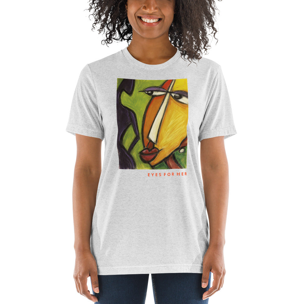 Eyes for Her Super Soft Tri-Blend Short sleeve t-shirt