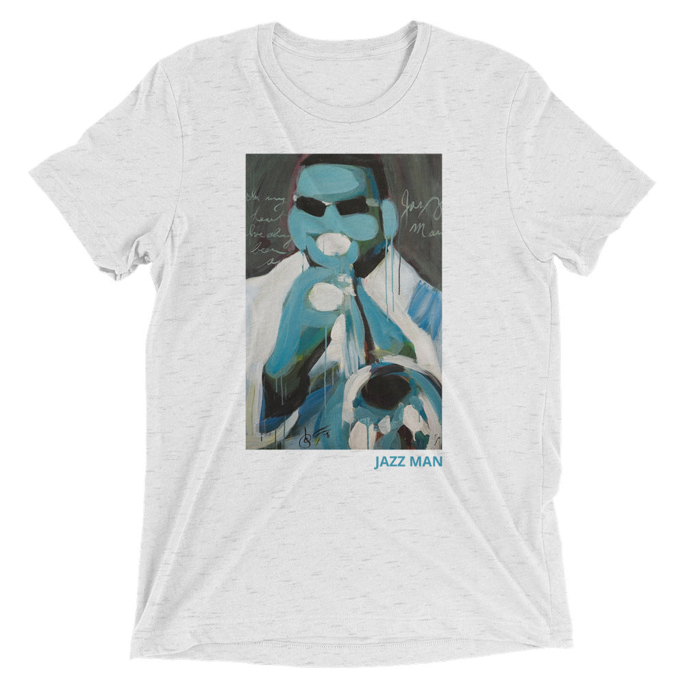 "Jazz Man" Super Soft Tri-Blend t-shirt