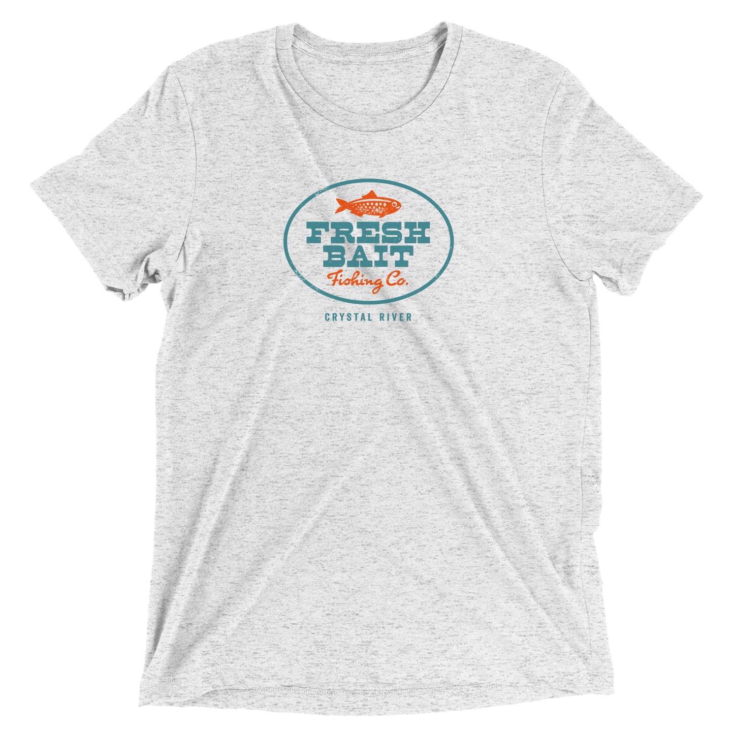 Fresh Bait Fishing Co. Locals - Crystal River ultra soft tri-blend T-shirt
