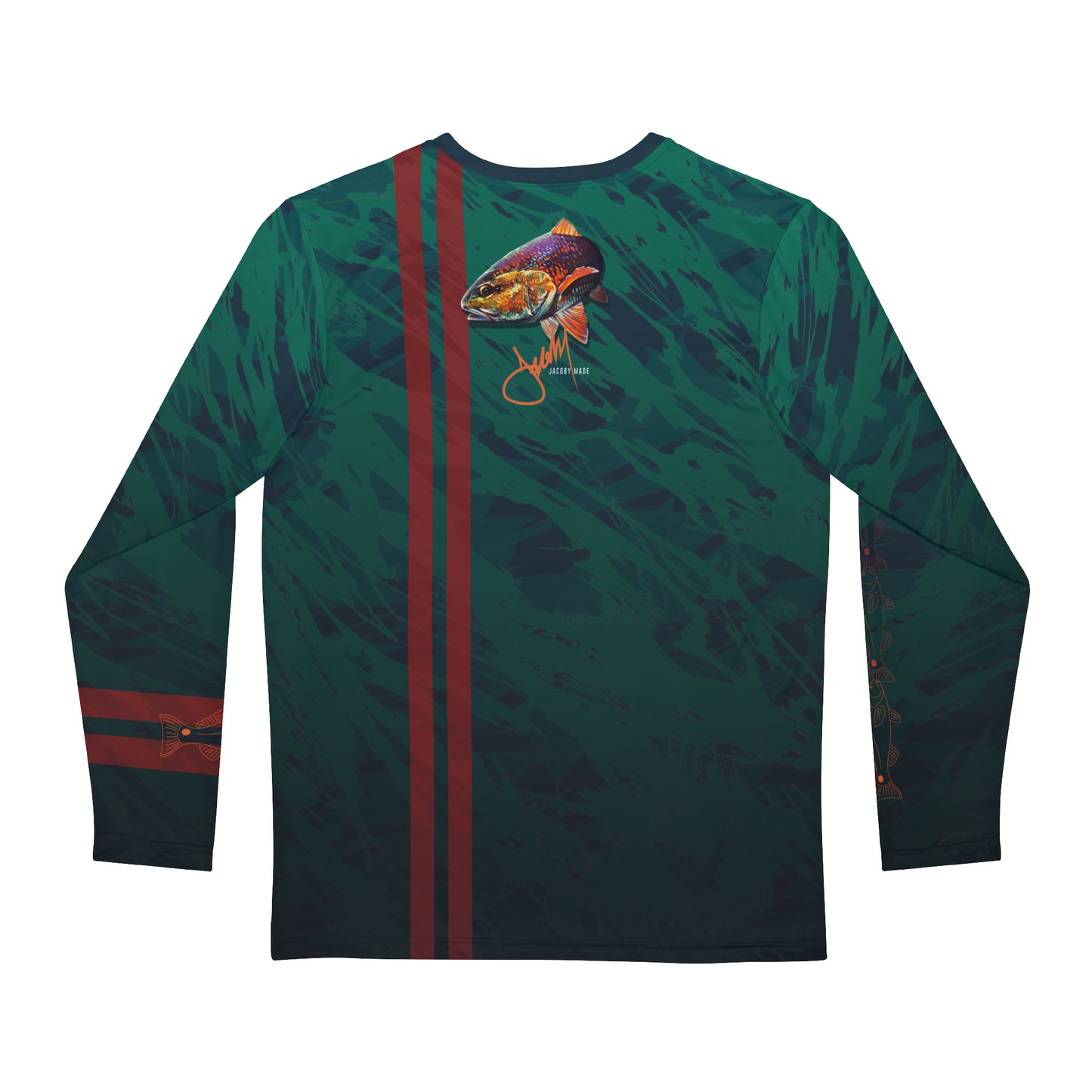 Redfish Men's Long Sleeve Shirt (AOP)