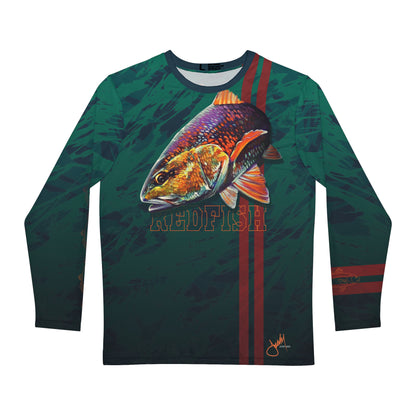 Redfish Men's Long Sleeve Shirt (AOP)