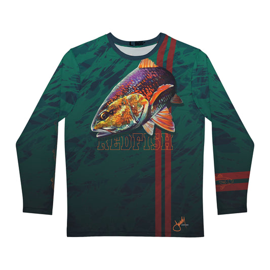 Redfish Men's Long Sleeve Shirt (AOP)