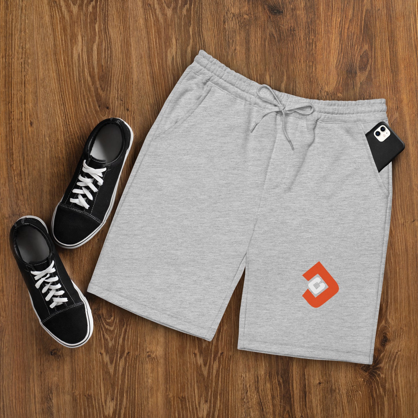 Men's fleece shorts - Jacoby Creative Logo