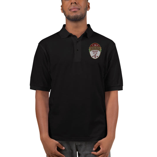 Men's Premium Embroidered Polo. - The Dubliner Classic Logo