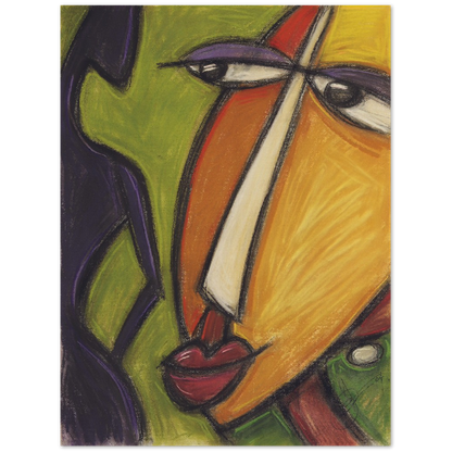 "eyes for her" 18" x 24" Museum-Quality Matte Paper Poster