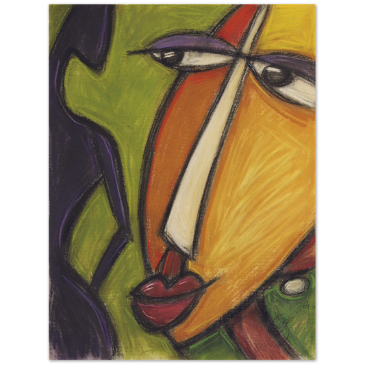 "eyes for her" 18" x 24" Museum-Quality Matte Paper Poster