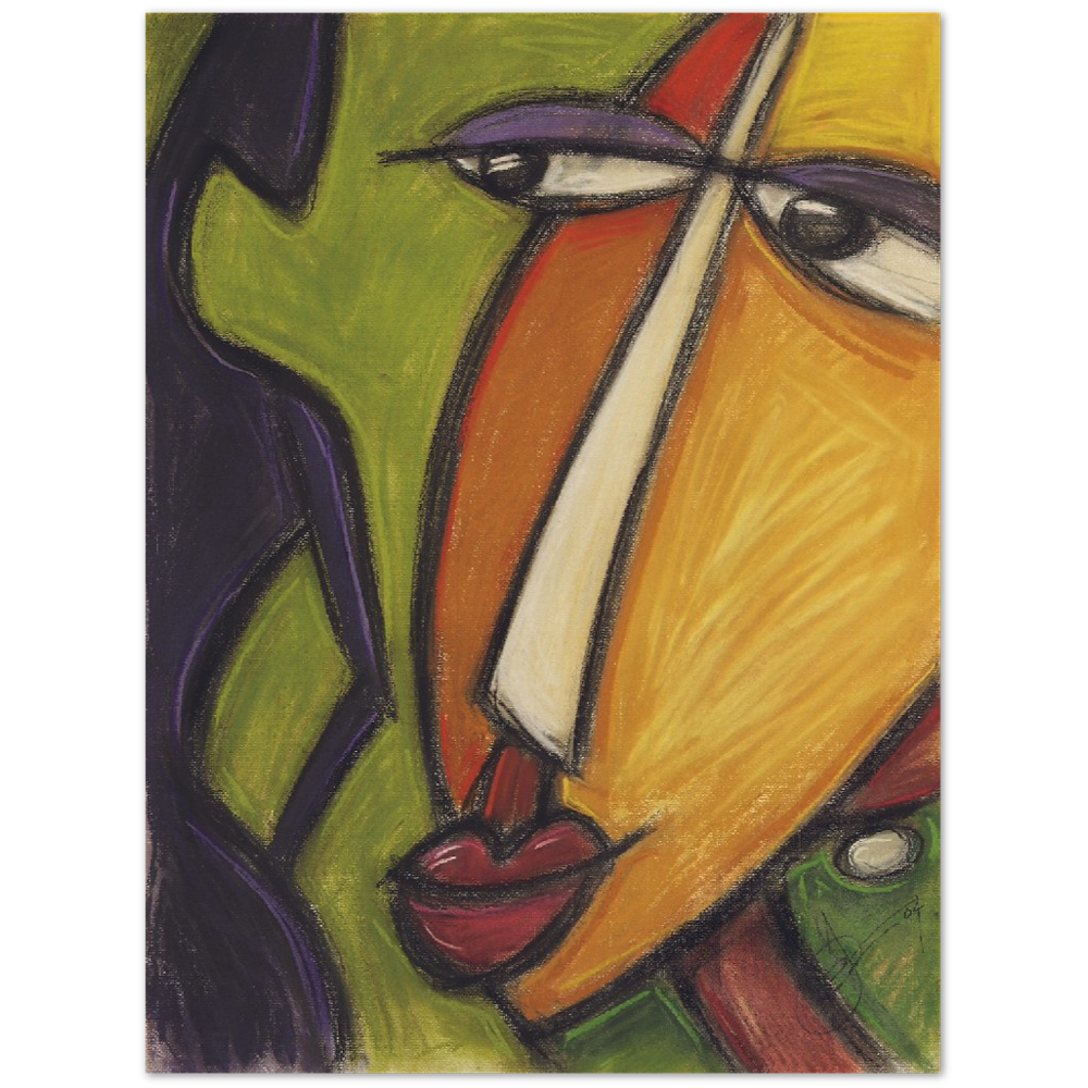 "eyes for her" 18" x 24" Museum-Quality Matte Paper Poster