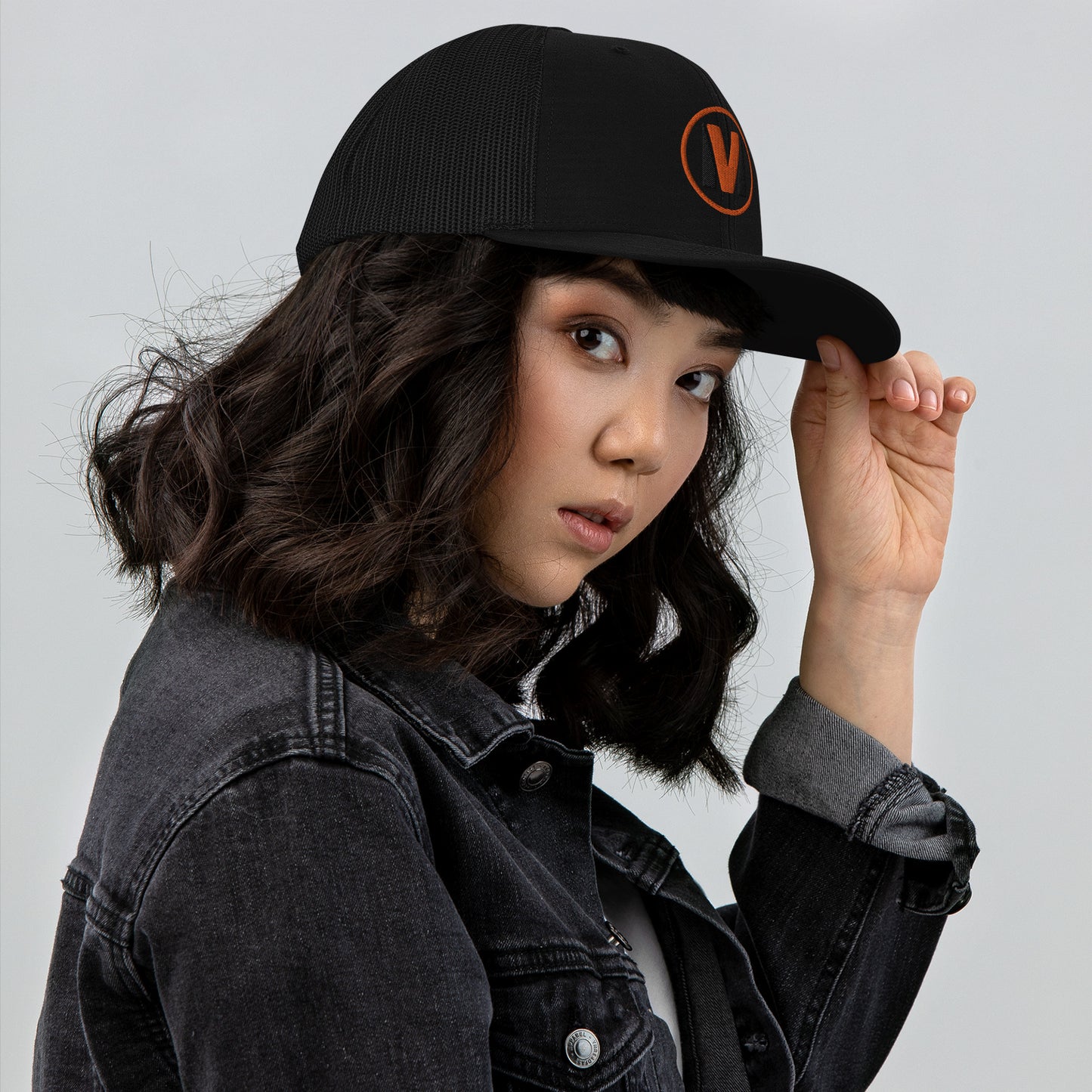 Trucker Cap - VirtuMerch Logo