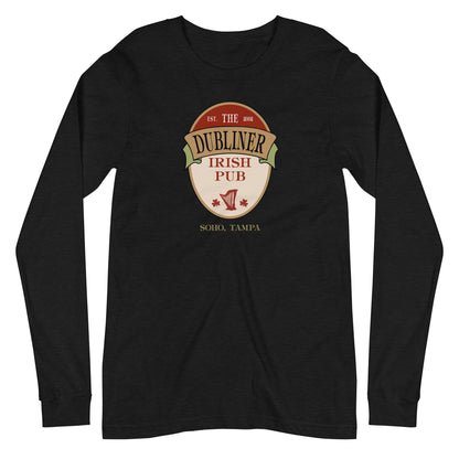 The Dubliner Irish Pub - Classic Logo - Unisex Long Sleeve Tee