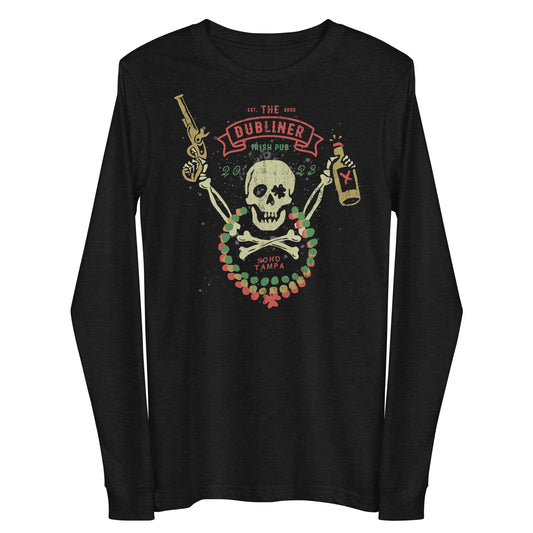 Dubliner Gasparilla 2023 Black Unisex Long Sleeve Tee