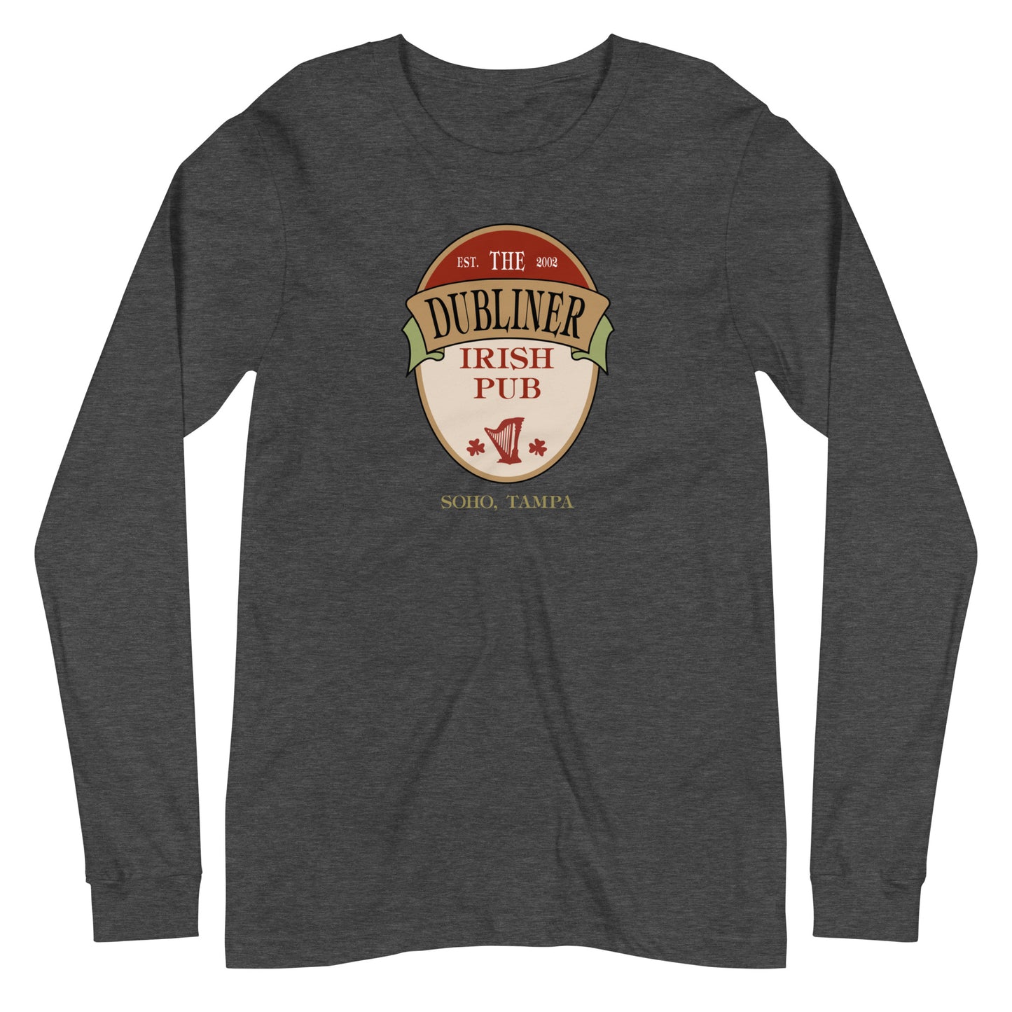 The Dubliner Irish Pub - Classic Logo - Unisex Long Sleeve Tee