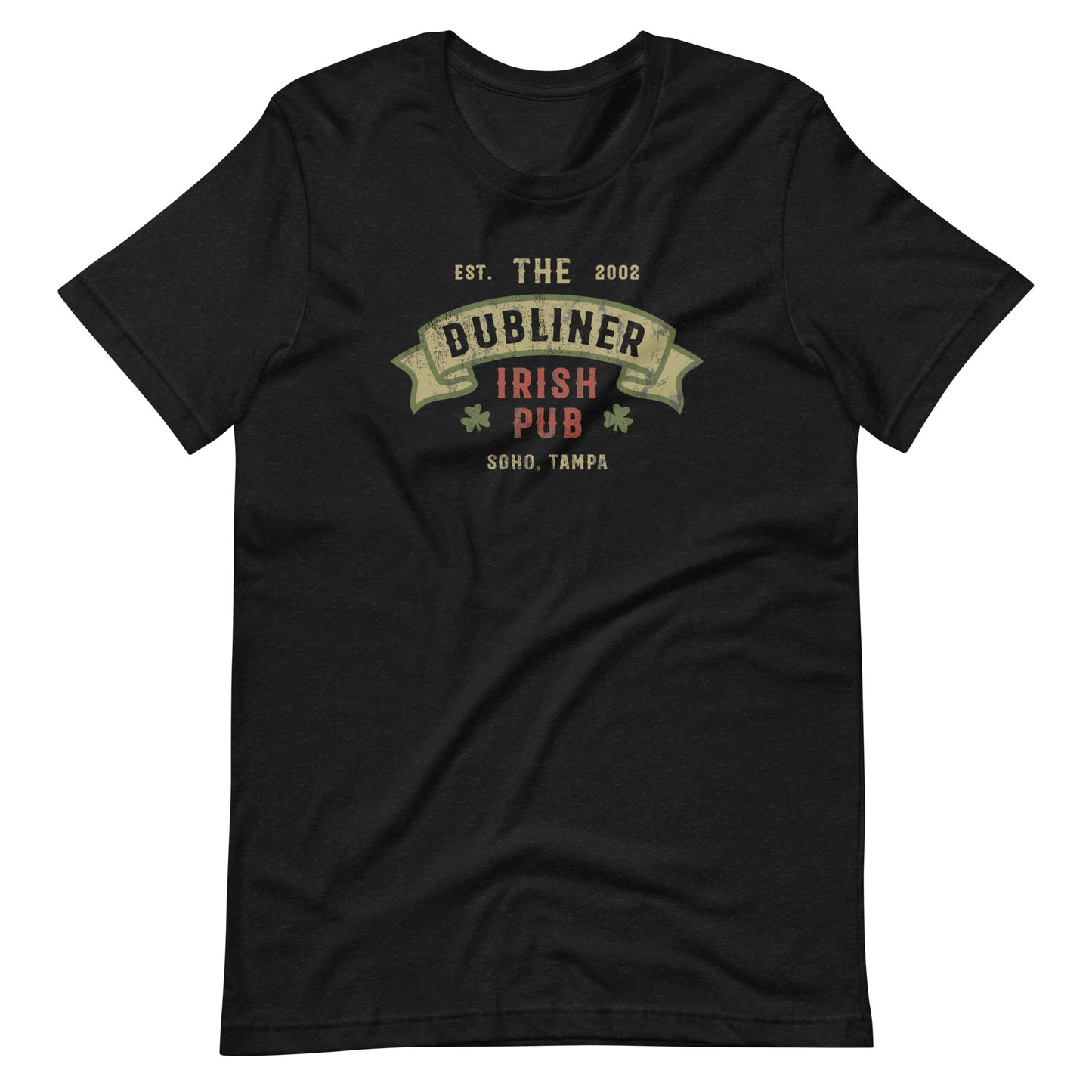 The Dubliner Irish Pub Distressed Banner Unisex t-shirt