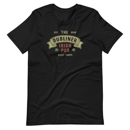 The Dubliner Irish Pub Distressed Banner Unisex t-shirt