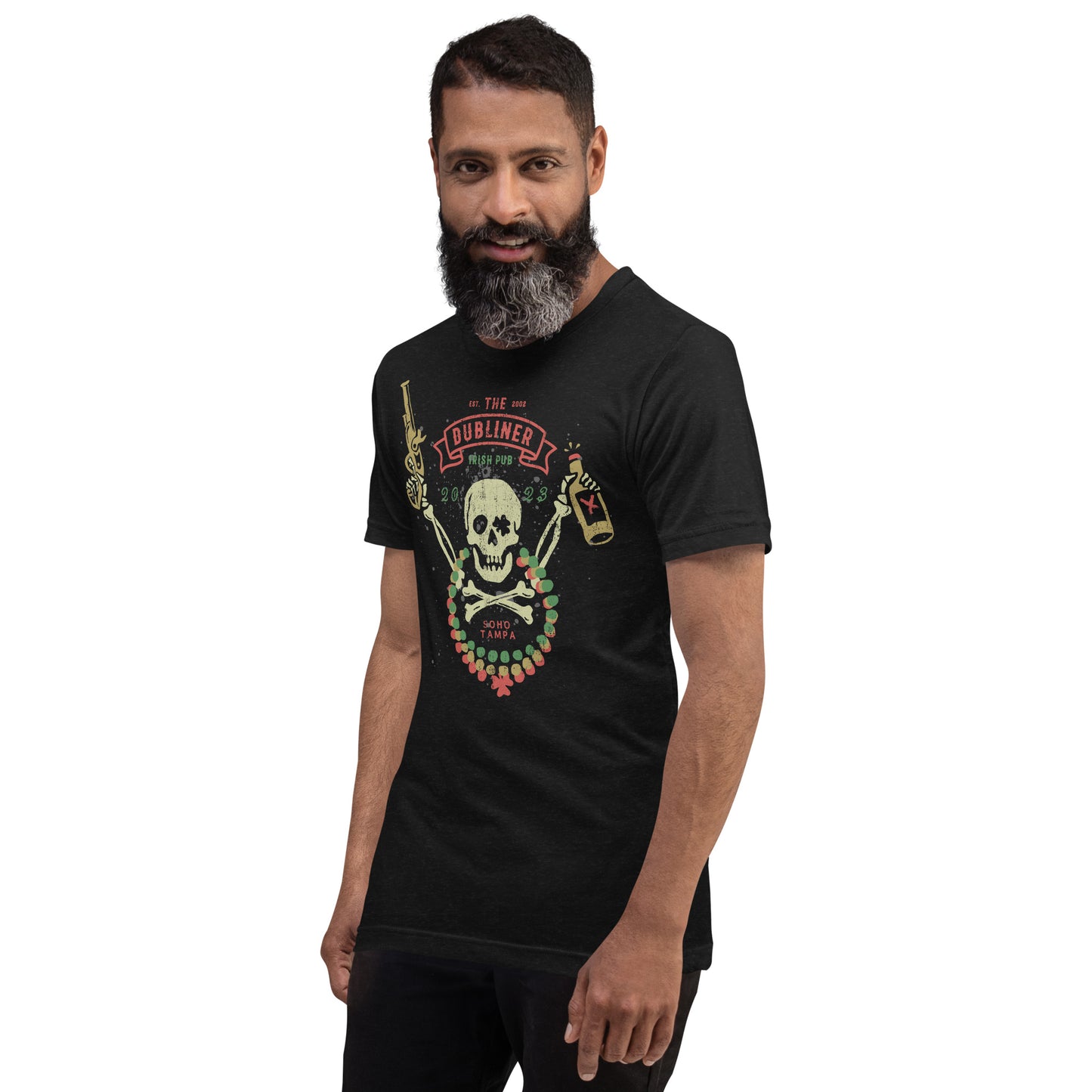 Dubliner Gasparilla 2023 Black Unisex t-shirt