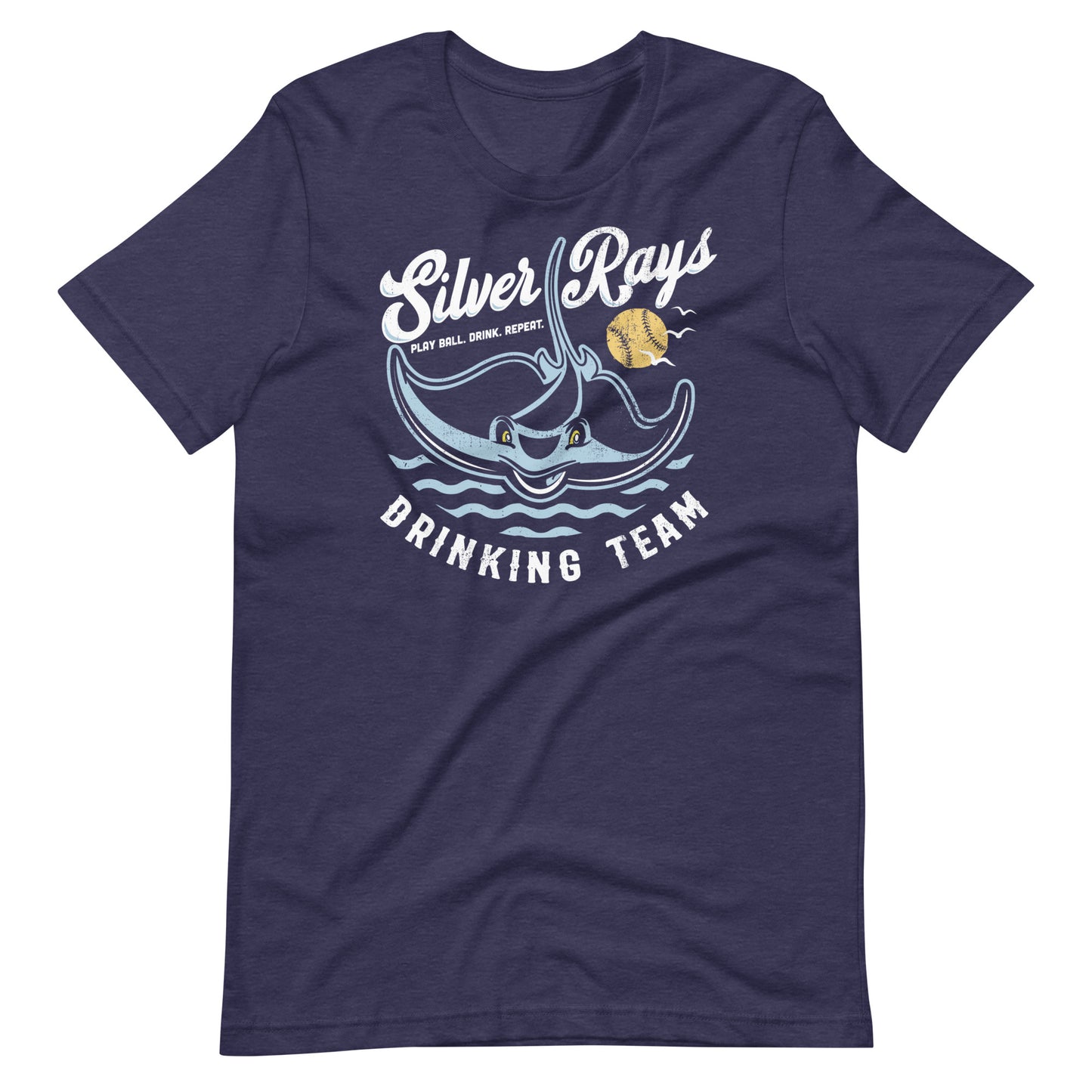 Silver Rays - Vintage Drinking Team - Unisex t-shirt